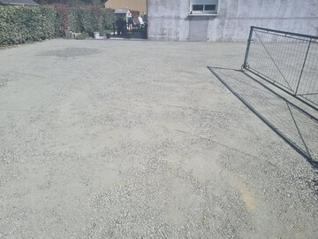 Préparation de cour avant enrobés à Nantes par LEMAITRE TP Préparation de cour avant enrobés à Nantes par LEMAITRE TP